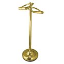 Kingston Brass CC2202 Vintage Freestanding Toilet Paper Stand, Polished Brass Thumbnail - 1
