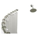 Kingston Brass Vintage Adjustable Hotel Curved Shower Rod Thumbnail - 1