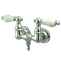 Kingston Brass Vintage 3-3/8" Wall Mount Clawfoot Tub Filler Thumbnail - 1