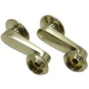 Vintage Brass Swivel Elbow for Clawfoot Tub Faucet Adjuster - Kingston Brass Thumbnail - 1
