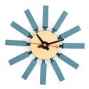 HomeStock Modern Design Block Wall Clock, 11" Diameter x 3"H, Silent Non-Ticking, Quartz Movement, Chic Decor for Any Room in Your Home Thumbnail - 1