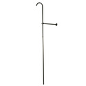 Brass Shower Riser & Wall Support, Antique Style, Oil - Rubbed Bronze, 62 - 1/4 Tall - Kingston Brass Thumbnail - 1