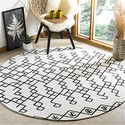 New Indoor Area Rugs CDR501E - 6R Shaggy Plush Carpet Flooring Tiles - Safavieh Thumbnail - 1