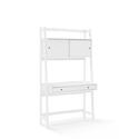 Crosley Landon Wall Desk White Thumbnail - 1