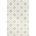 Grey/ Ivory Small Rectangular Transitional Area Rug 6' x 4' - Safavieh Thumbnail - 1