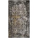 Classic Vintage Navy/Teal Large Rectangle Rug Thumbnail - 1