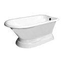 Cast Iron Roll Top Tub with Classic Design - Barclay Products Thumbnail - 1