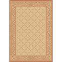 Transitional Rug - Courtyard Polypropylene -Natural/Terra Thumbnail - 1