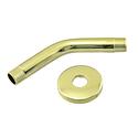 Westbrass 1/2 in. IPS x 6 in. Shower Arm in Polished Brass Thumbnail - 1