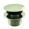 Polished Brass Bath Drain with Coarse Thread and NPSM Connection 1 - 1/2 in. - Westbrass Thumbnail - 1