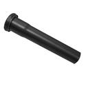 Westbrass 1-1/4 in. OD x 8 in. Slip Joint Extension Tube in Powdercoated Flat Black Thumbnail - 1