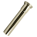 Westbrass 1-1/2 in. OD x 8 in. Slip Joint Extension Tube in Polished Brass Thumbnail - 1