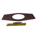 Oil Rubbed Bronze Single Handle Tub and Shower Valve Remodel Plate - Westbrass Thumbnail - 1
