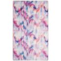 Ivory Pink Small Rectangle Polyester Power Loomed Rug 4x6 - Safavieh Thumbnail - 1