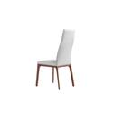 Ricky Dining Chair, Faux Leather, Solid Wood With Veneer Base Frame. Thumbnail - 1