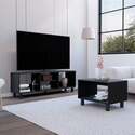 DEPOT E-SHOP Modern Living Room Set with TV Stand & Coffee Table Thumbnail - 1