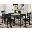 6-Person Dining Set - Kitchen Table & Chairs Thumbnail - 1