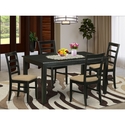 Dining Table Set - 36x60 Inch - Kitchen & Dining Room Thumbnail - 1