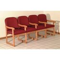 Prairie Four Seat Chair w/Center Arms Thumbnail - 1