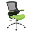 Office Star Products Black Screen Back Manager's Chair Thumbnail - 1