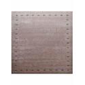 Rugsotic Carpets Hand Knotted Gabbeh Wool 10'x10' Square Area Rug Contemporary Beige OJL00104 Thumbnail - 1