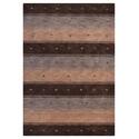 Rugsotic Carpets Hand Knotted Loom Woolen 6' x 9' Contemporary Area Rug Brown Beige L00210 Thumbnail - 1
