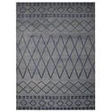 Rugsotic Carpets Hand Knotted Woolen 10' x 14' Geometric Area Rug Light Blue Blue N01117 Thumbnail - 1