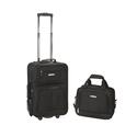 Rockland Expandable Carry On Travel Luggage Set Thumbnail - 1