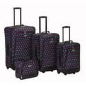 Rockland Expandable Spectra Softside Luggage Set, Spinner Wheel Luggage Set Thumbnail - 1