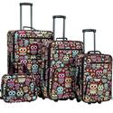 Rockland Expandable Spectra Softside Luggage Set, Spinner Wheel Luggage Set Thumbnail - 1