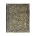 EORC Black Handmade Wool Transitional Ningxia? Rug, 6'5" x 20' Thumbnail - 1