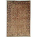 EORC Red Handmade Wool Transitional Ningxia? Rug, 9' x 12' Thumbnail - 1
