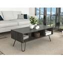 FM FURNITURE Minnesota Charcoal Coffee Table Thumbnail - 1