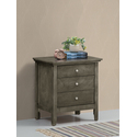 Glory Furniture Hammond G5405-N Gray Nightstand Thumbnail - 1