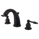 Kingston Brass GKB985KL Water Saving Knight Widespread Lavatory Faucet, Oil Rubbed Bronze Thumbnail - 1