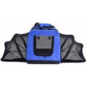Metal Framed Soft - Folding Collapsible Expandable Dog Crate - Pet Life Thumbnail - 1