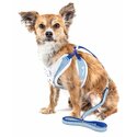 Breathable Dog Harness-Leash w/ Adjustable Back & Micro-Mesh Comfort Thumbnail - 1