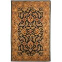 Dark Green/Gold Traditional Heritage Wool Pile Rug Runner 10x23 - Safavieh Thumbnail - 1