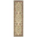 Heritage Blue/Brown Area Rug Runner, 2x8 ft Size, Vintage Persian Design - Safavieh Thumbnail - 1