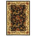 Baroque Accent Rug - Hand-Hooked Wool Area Rug - 3'9" x 5'9" - French Country Decor for Living Room, Bedroom Thumbnail - 1