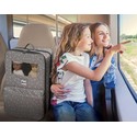 18 - Inch Doll Carrier with Sleeping Bags and Storage Basket - Gray/Stars - Badger Basket Thumbnail - 1