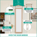 Naomi Home Hanging Over The Door Mirror Thumbnail - 1