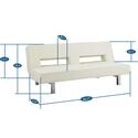 Gray Futon Sofa Bed for Guest Accommodation - PCC Thumbnail - 1