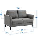 Naomi Home Claire Living Room Loveseat Thumbnail - 1