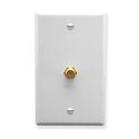 Wall Plate- F-Type- White Thumbnail - 1