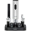 Ivation Electric Wine Opener, 9-Piece Wine Gift Set, Electric Bottle Opener, Wine Aerator Pourer Thumbnail - 1