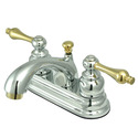 Kingston Brass Vintage Two Handle 4" Centerset Lavatory Faucet with Retail Pop-up Thumbnail - 1