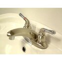 Lavatory Faucet Brushed Nickel Polished Chrome Centerset - Kingston Brass Thumbnail - 1