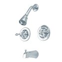 Kingston Brass Vintage Two Handle Tub & Shower Faucet Thumbnail - 1