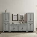 Tara 3 Piece Sideboard And Pantry Set Thumbnail - 1